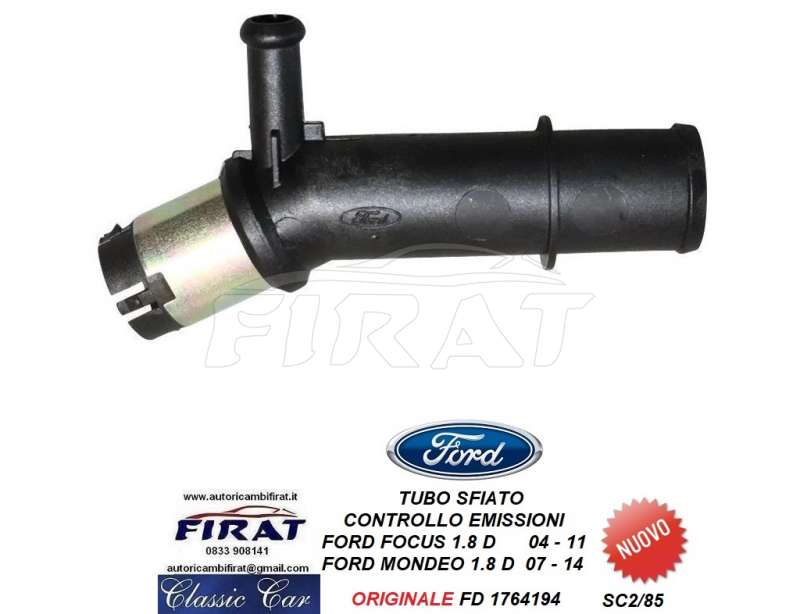 TUBO SFIATO CONTROLLO EMISSIONI FORD FOCUS-MONDEO (1764194)